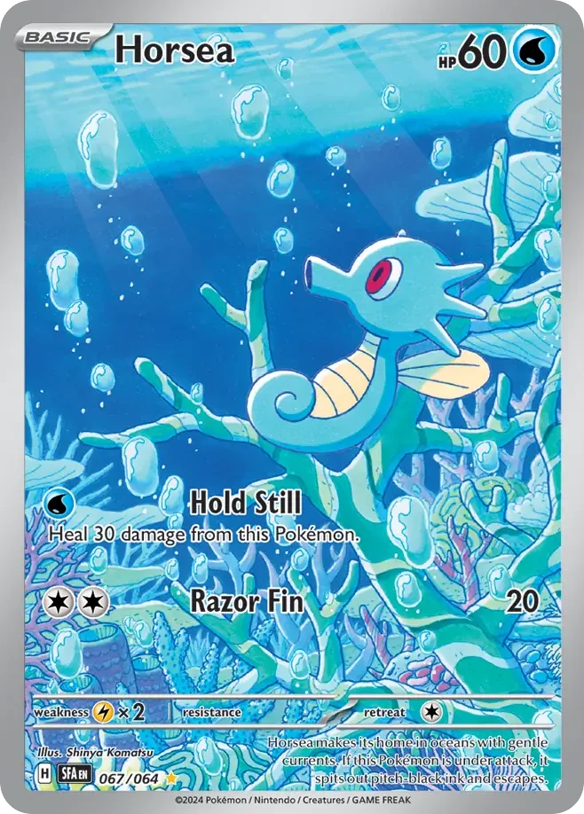 Horsea 067/064 Illustration rare