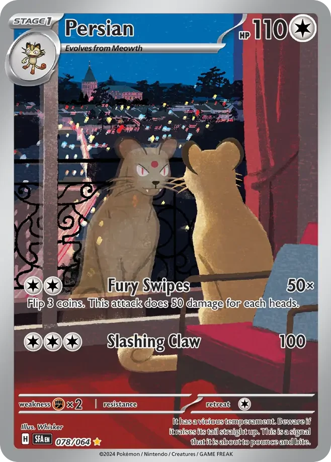 Persian 078/064 Illustration rare