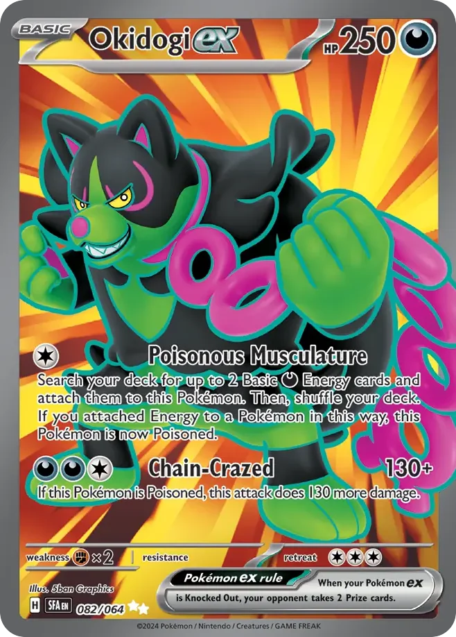 Okidogi ex 082/064 Ultra rare
