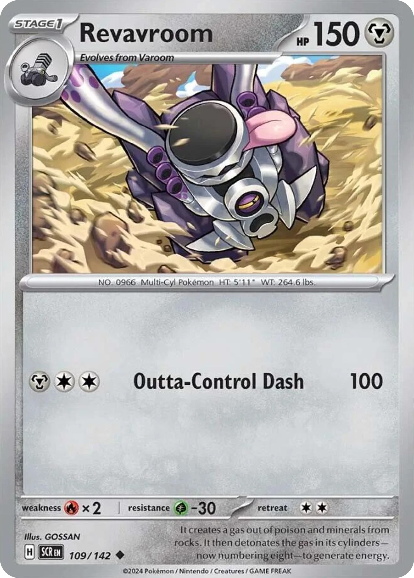 Revavroom 109/142 Uncommon