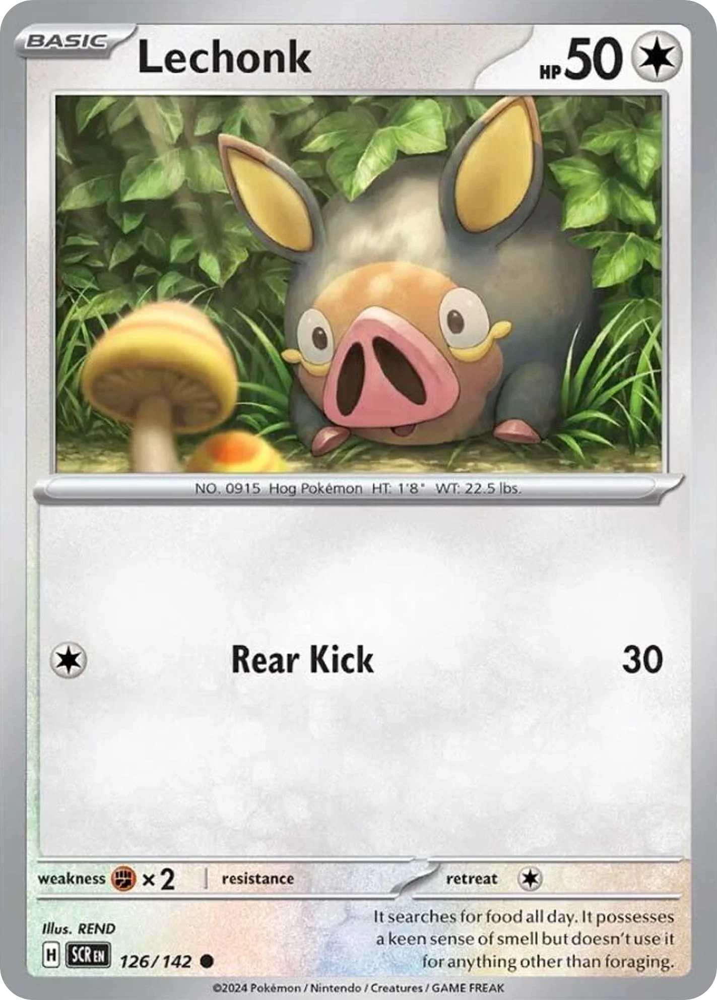 Lechonk 126/142 Common