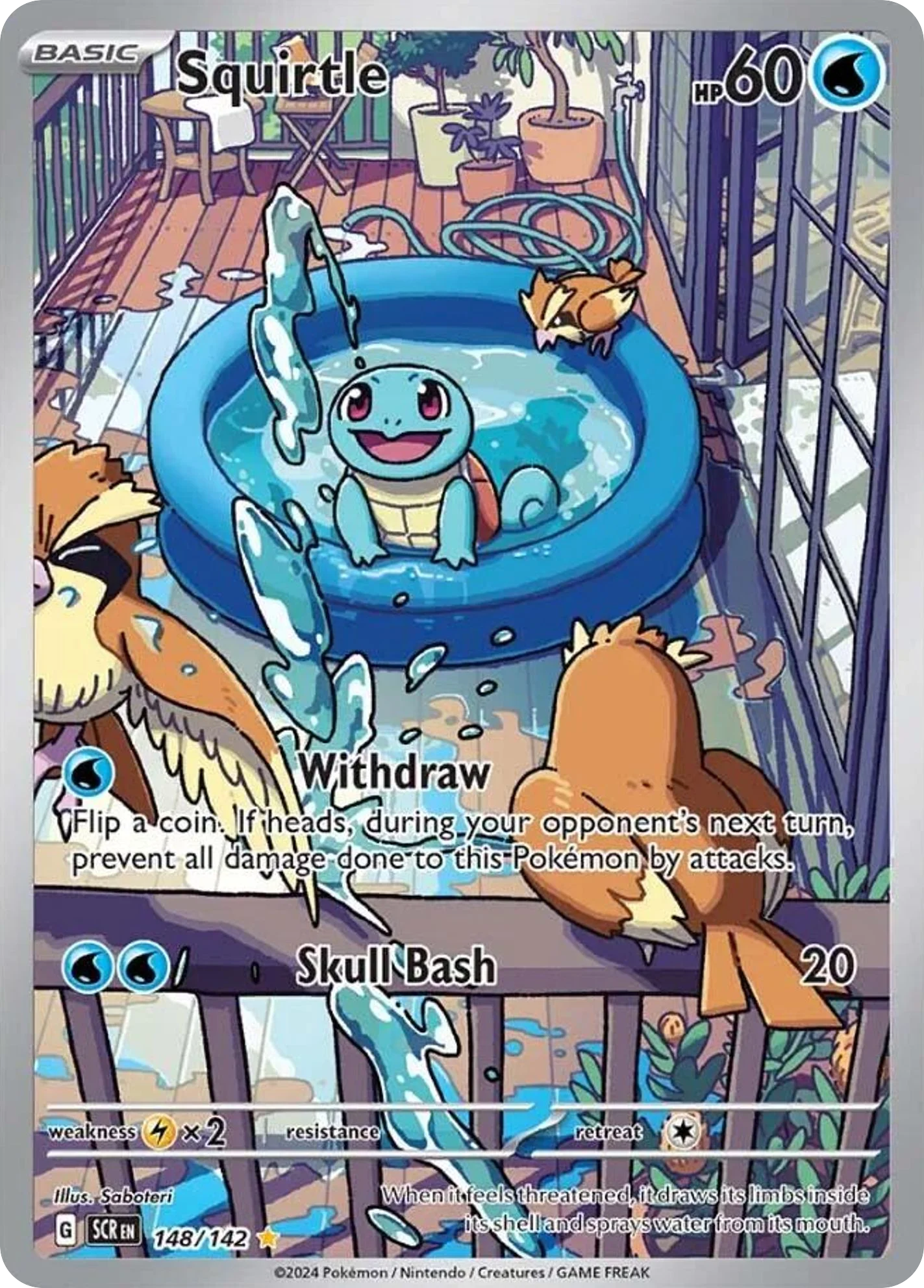 Squirtle 148/142 Illustration rare