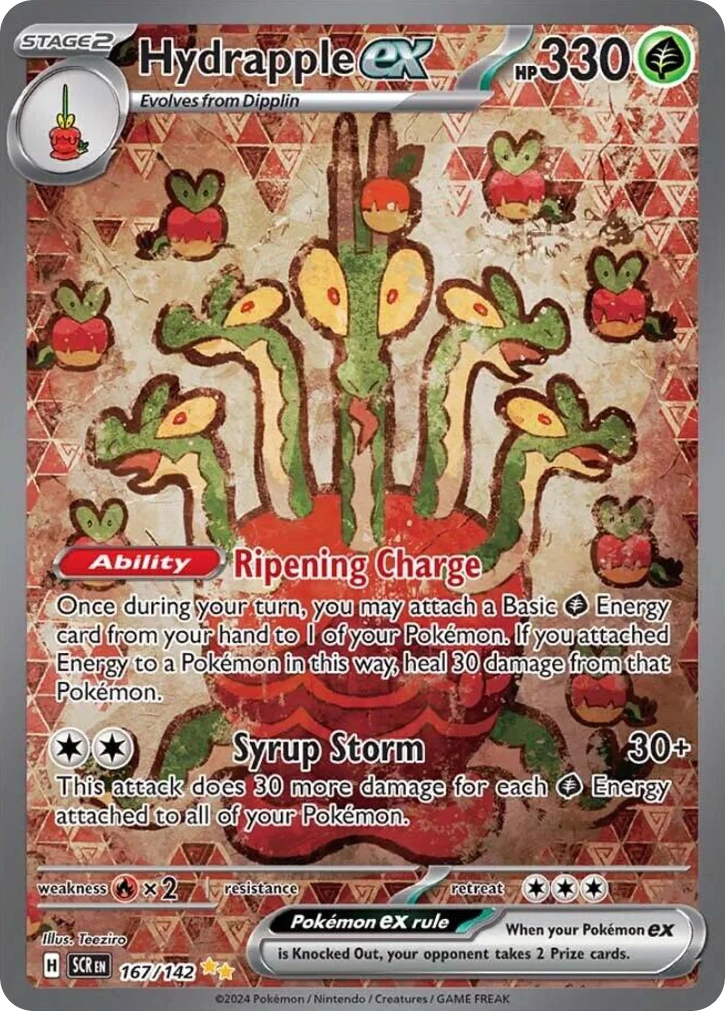 Hydrapple ex 167/142 Special illustration rare