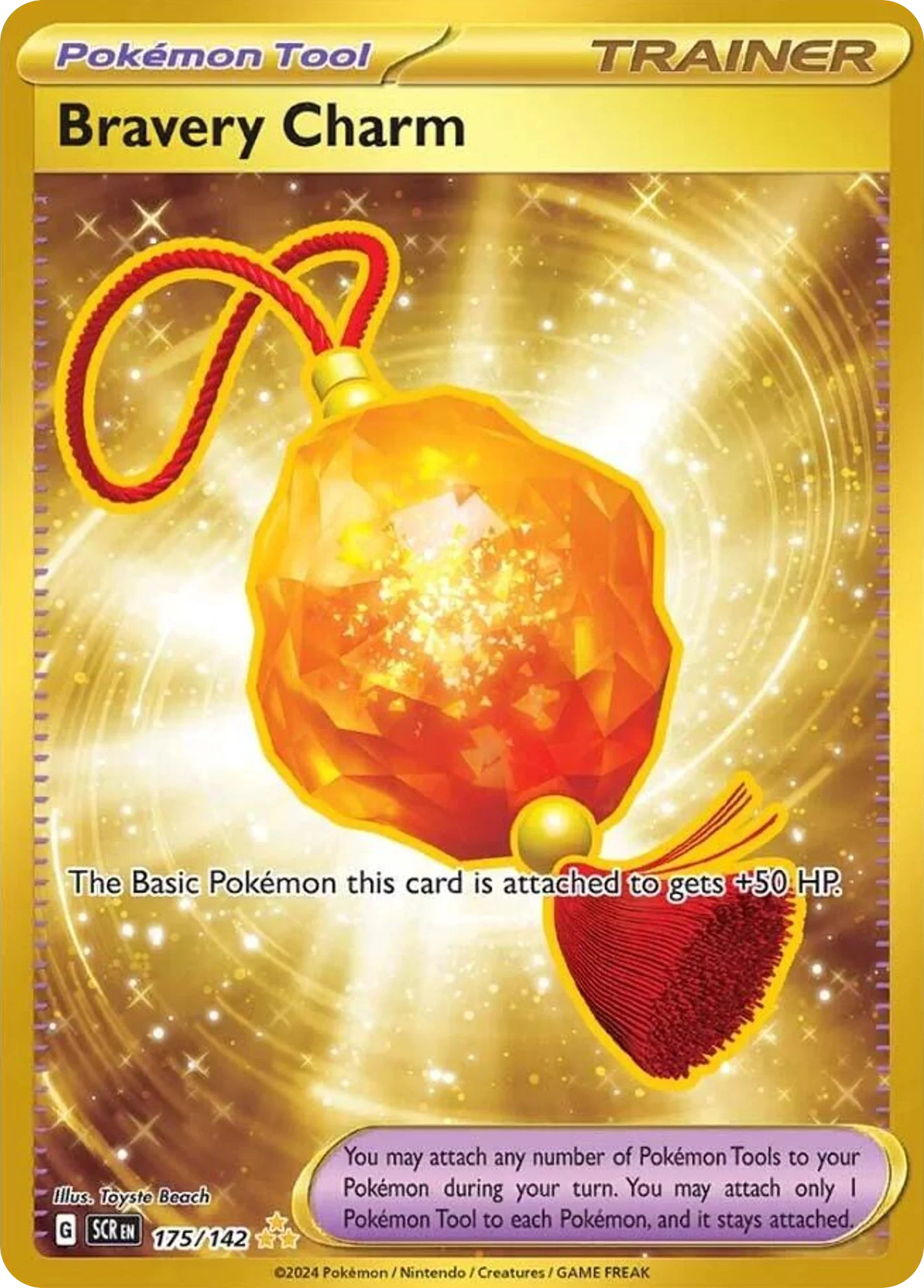 Bravery Charm 175/142 Hyper rare