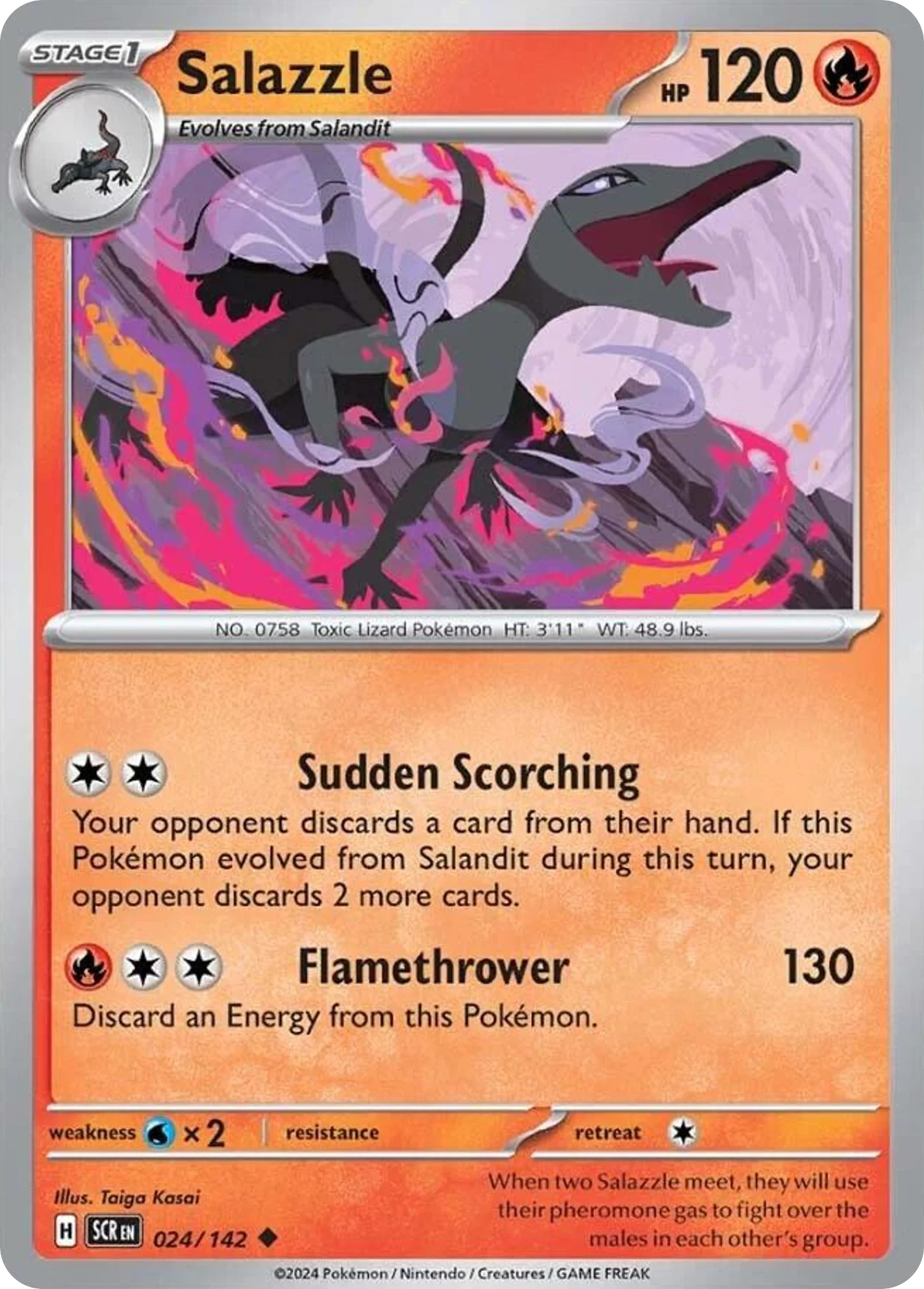 Salazzle 024/142 Uncommon