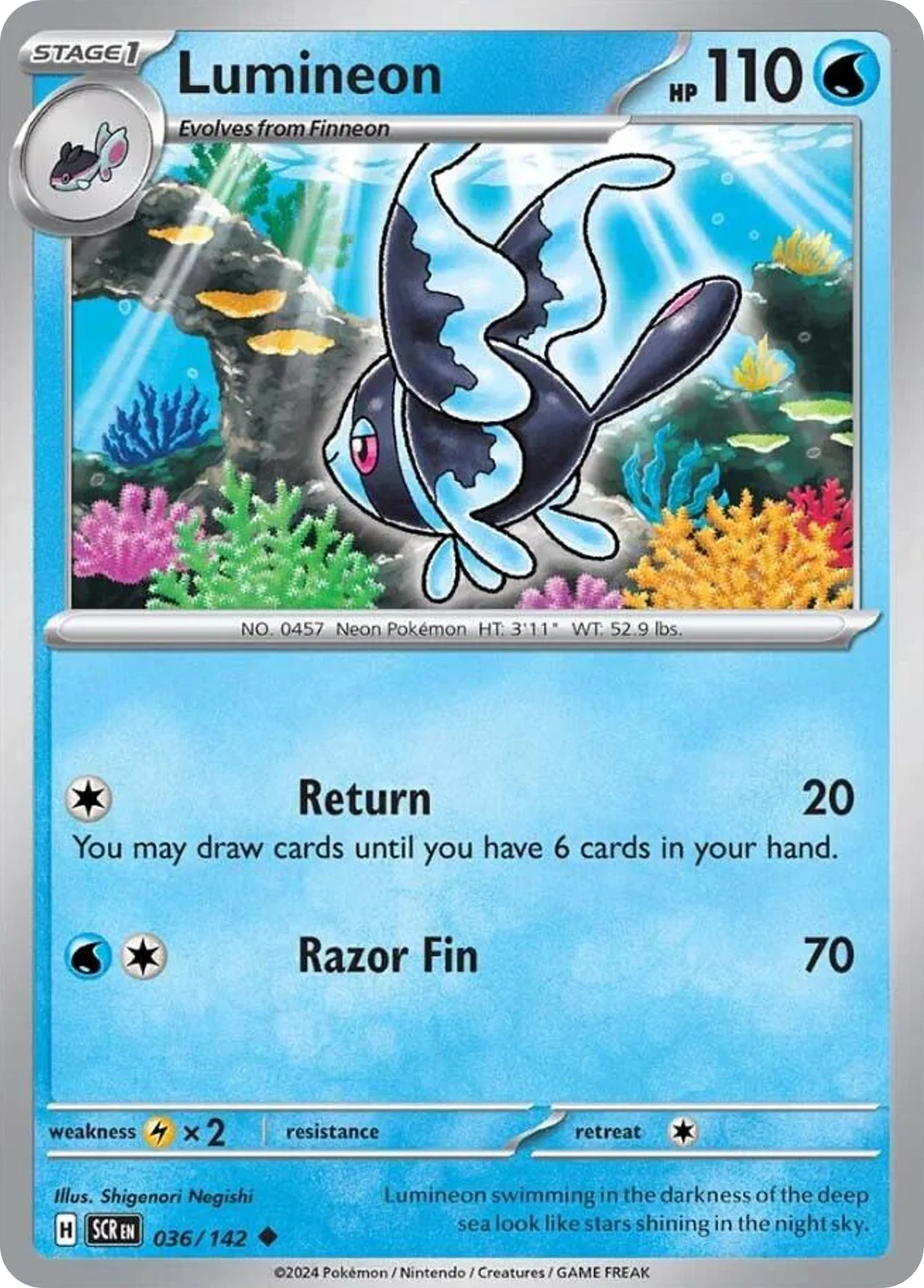 Lumineon 036/142 Uncommon