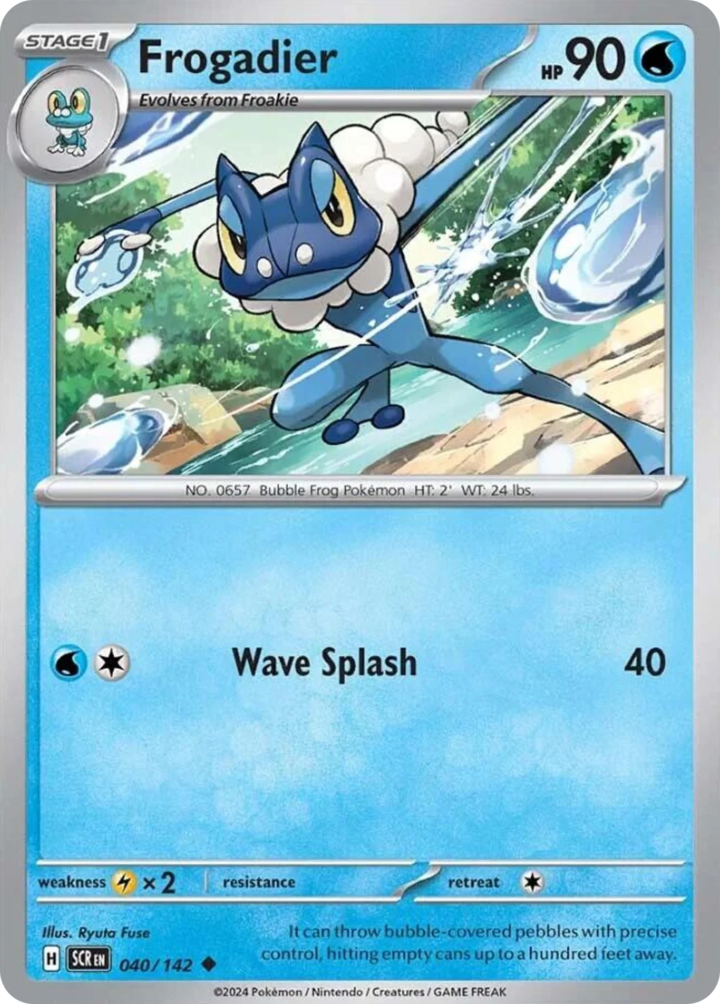 Frogadier 040/142 Uncommon