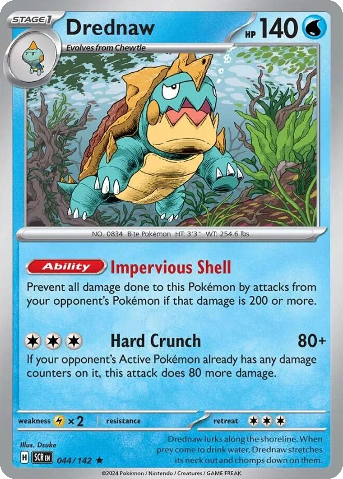 Drednaw 044/142 Rare