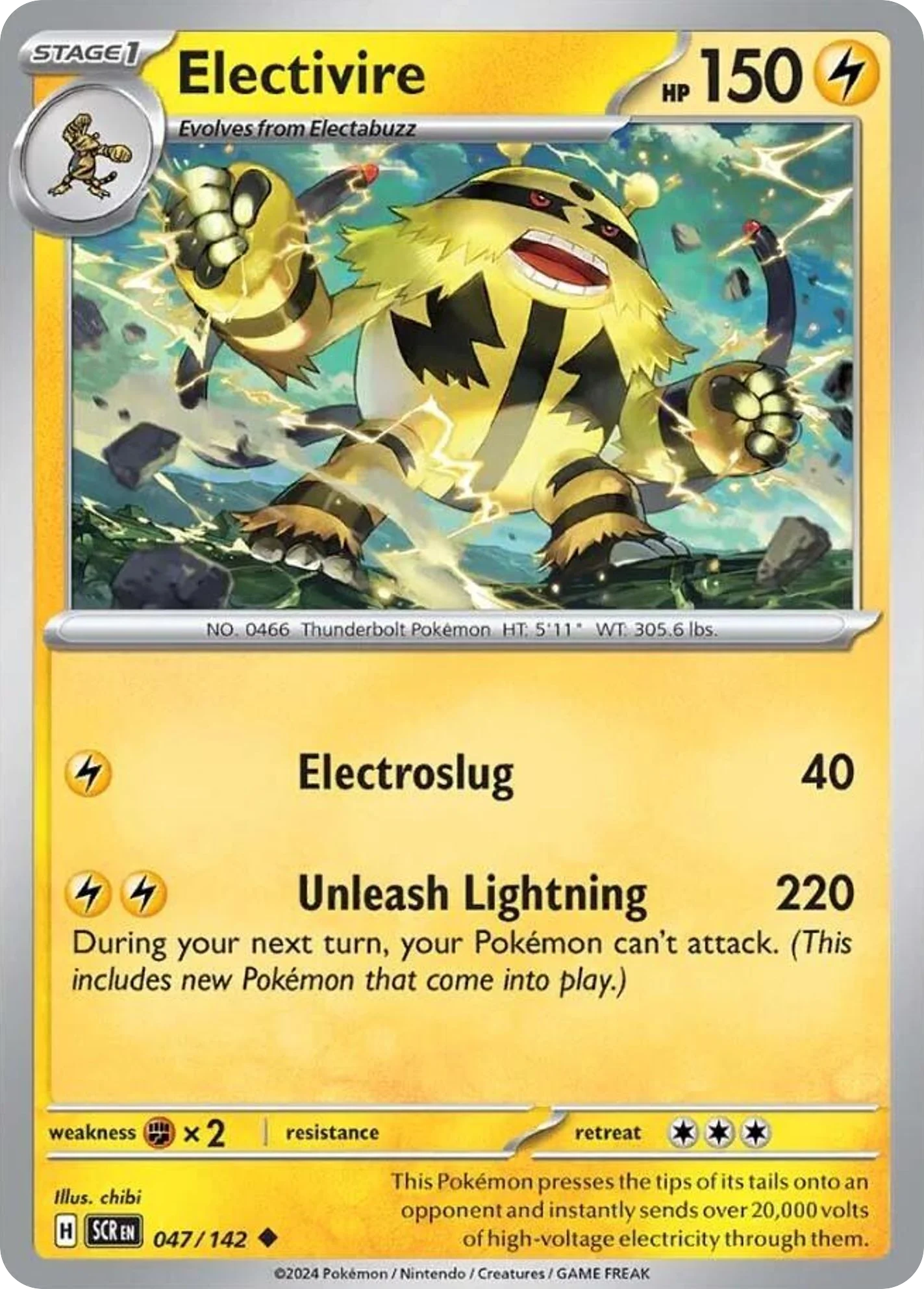 Electivire 047/142 Uncommon