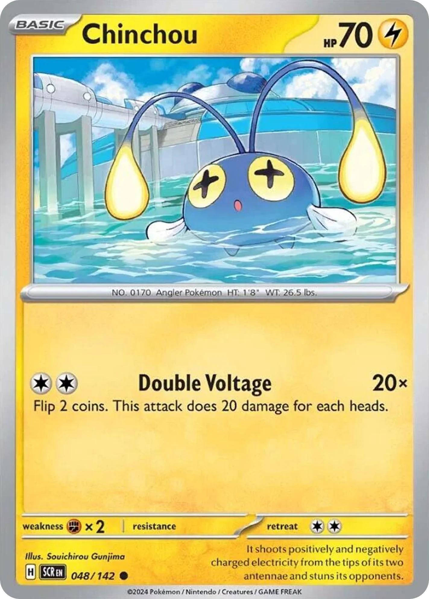 Chinchou 048/142 Common