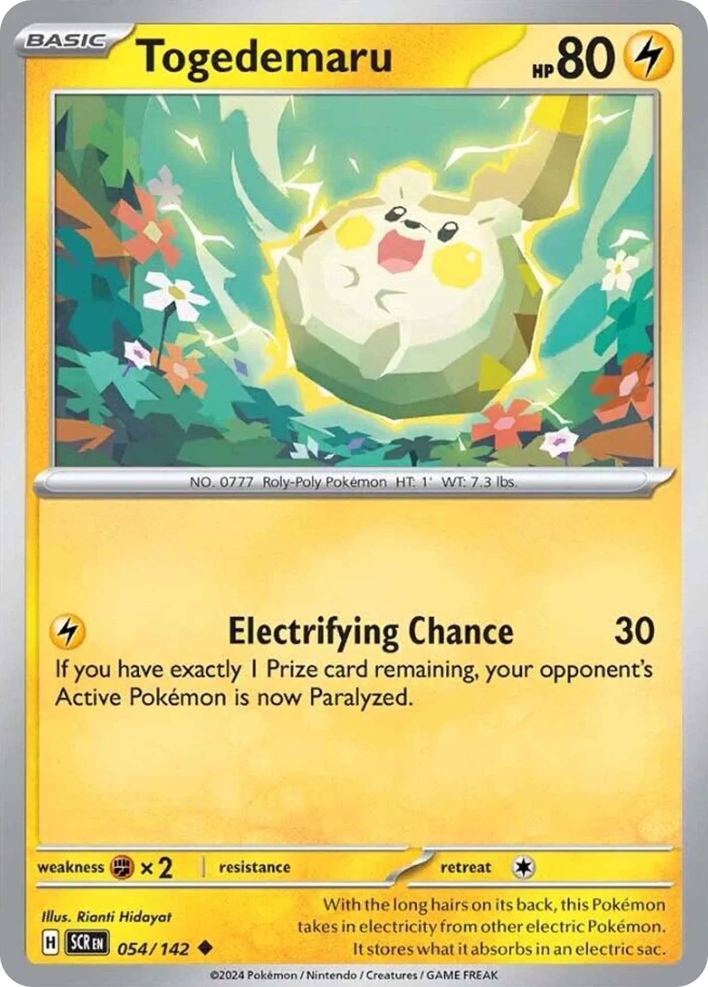 Togedemaru 054/142 Uncommon