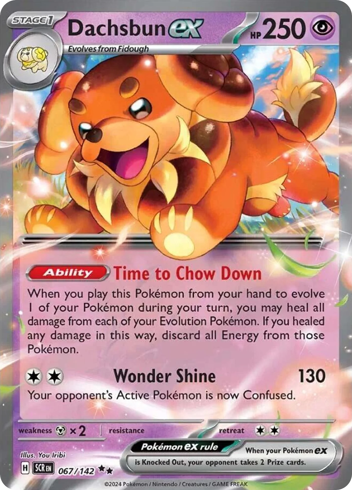 Dachsbun ex 067/142 Double rare