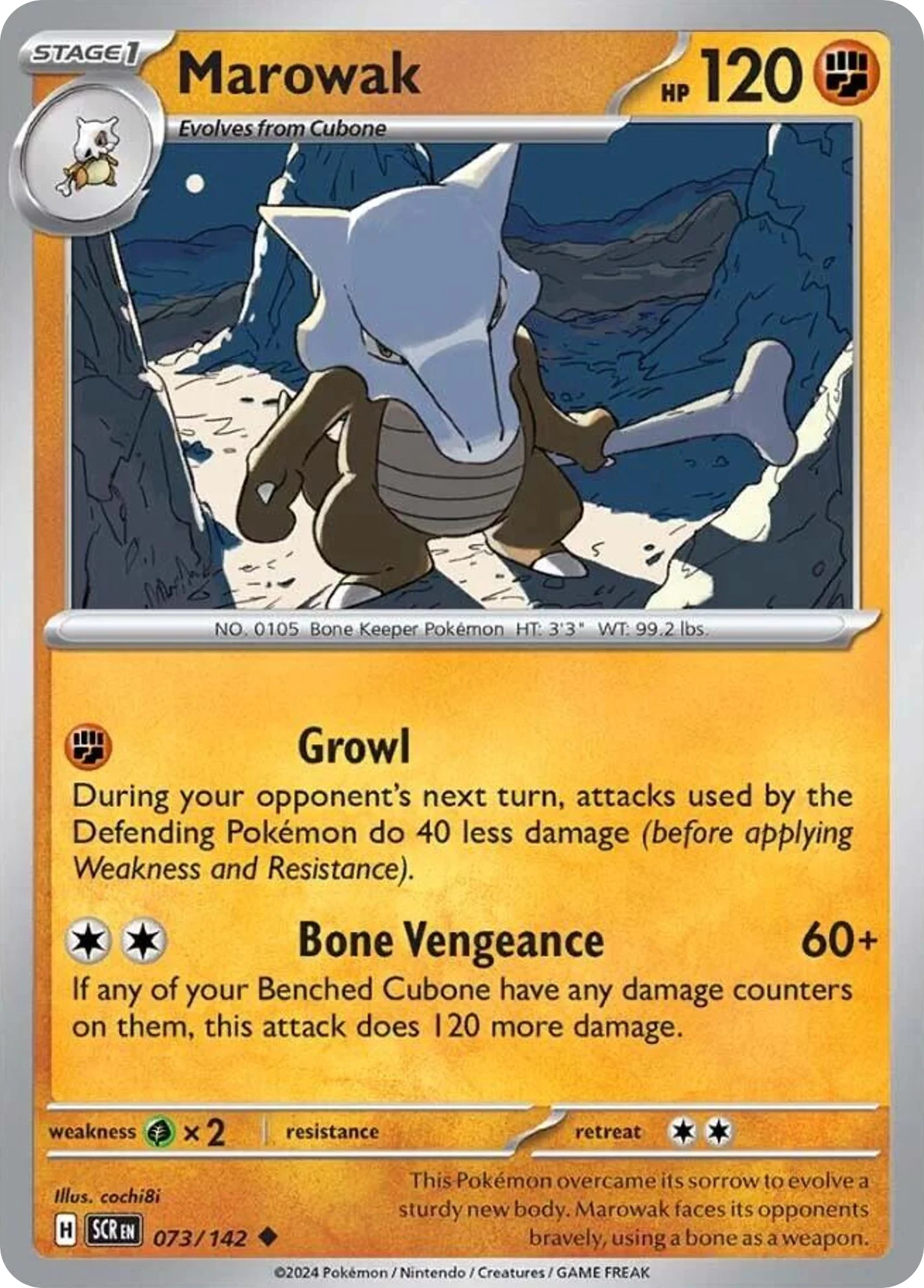 Marowak 073/142 Uncommon