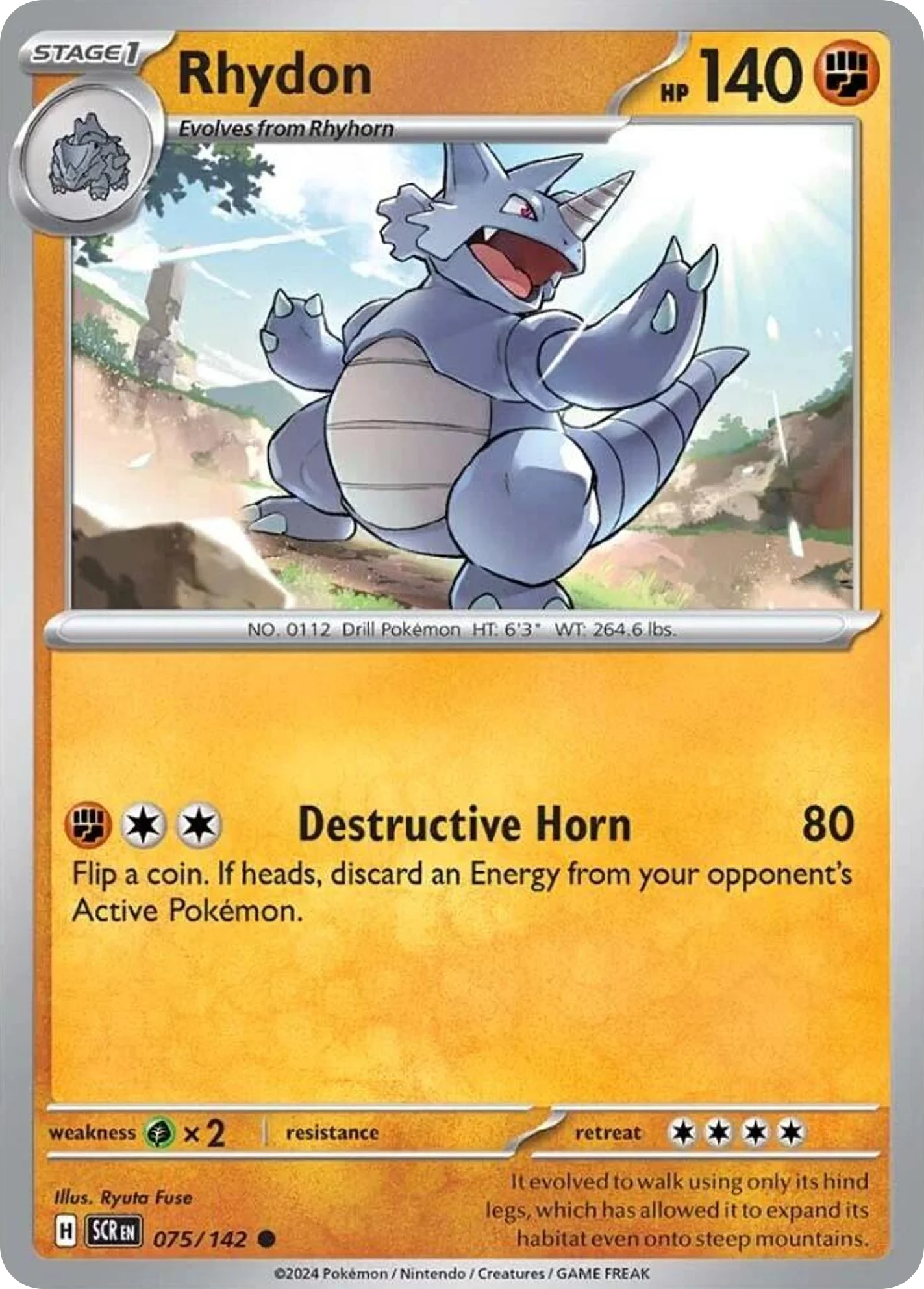 Rhydon 075/142 Common