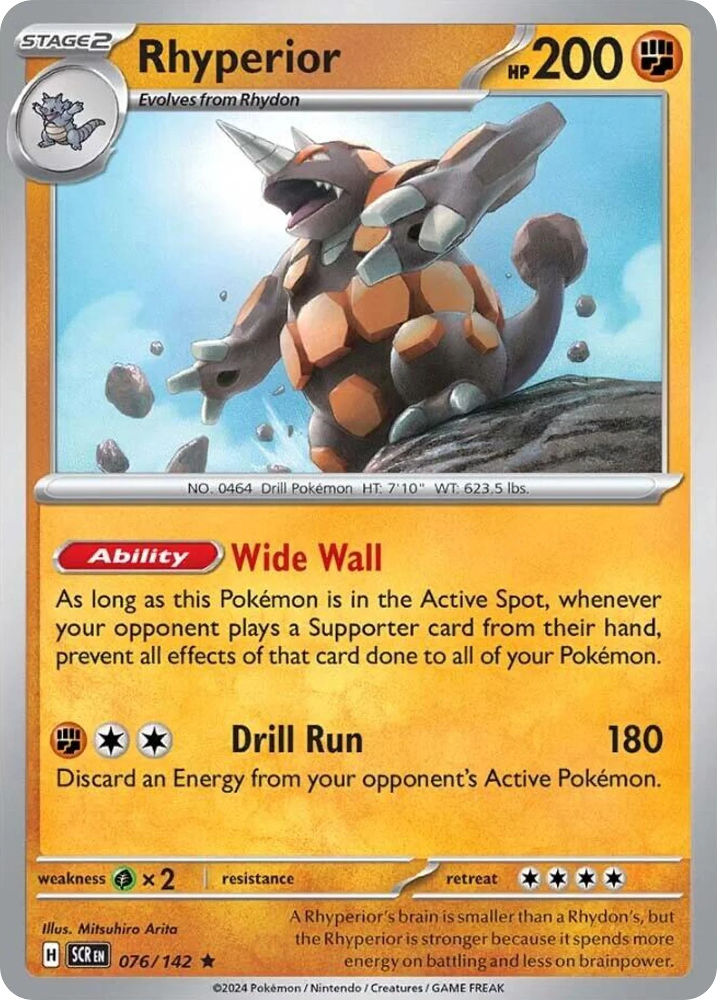 Rhyperior 076/142 Rare