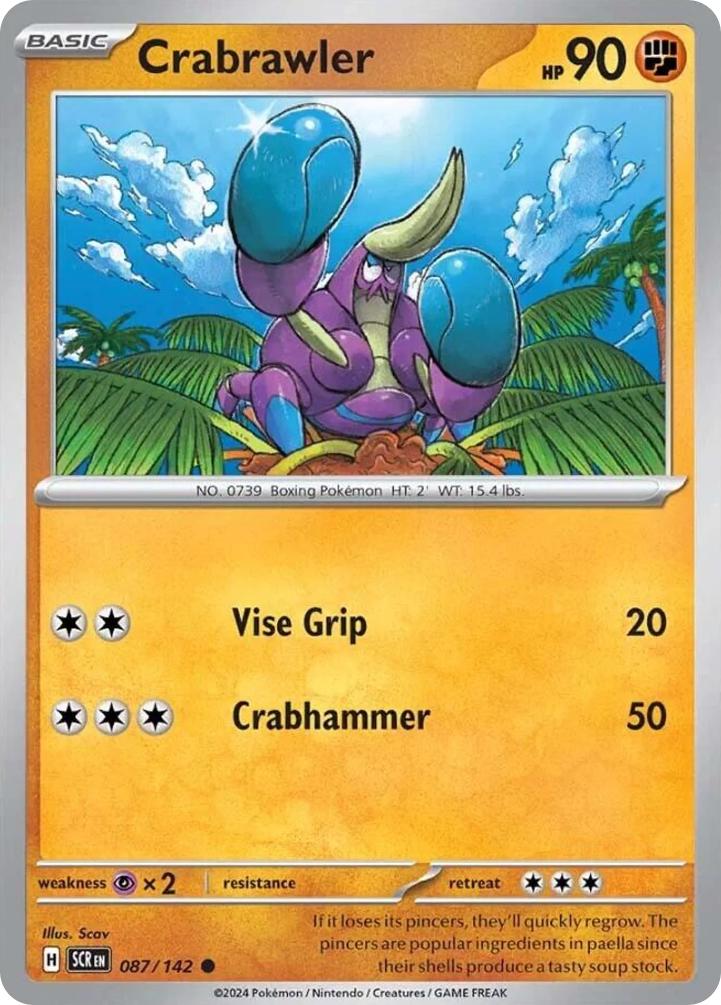 Crabrawler 087/142 Common