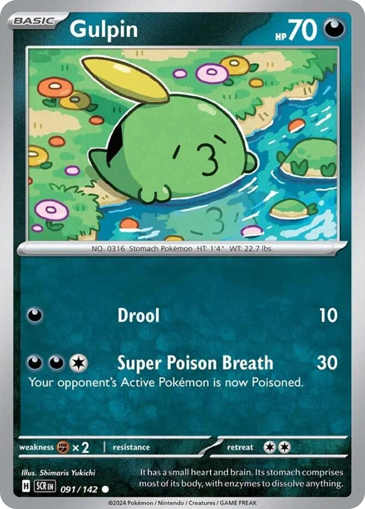 Gulpin 091/142 Common