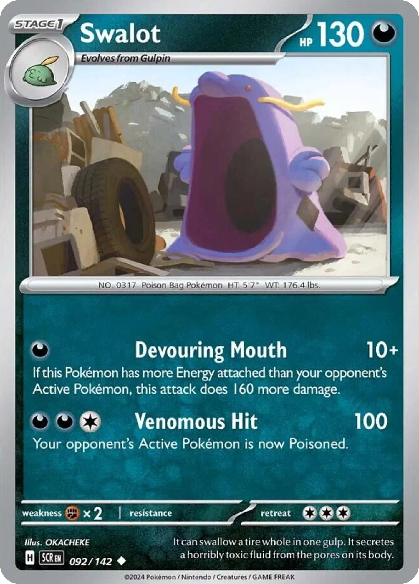 Swalot 092/142 Uncommon