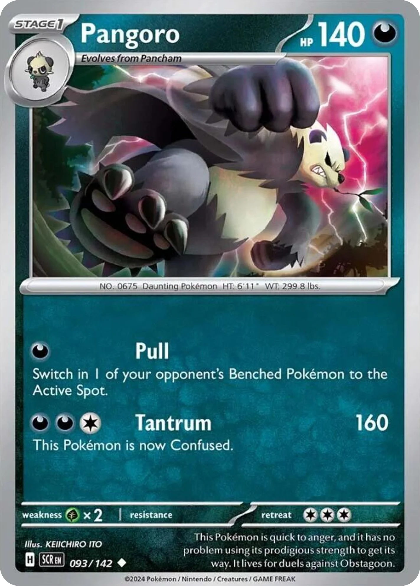 Pangoro 093/142 Uncommon