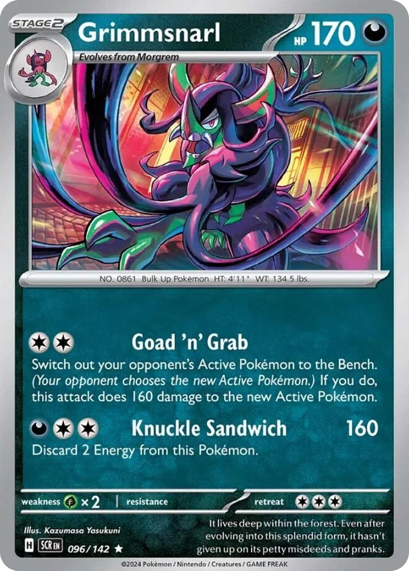 Grimmsnarl 096/142 Rare
