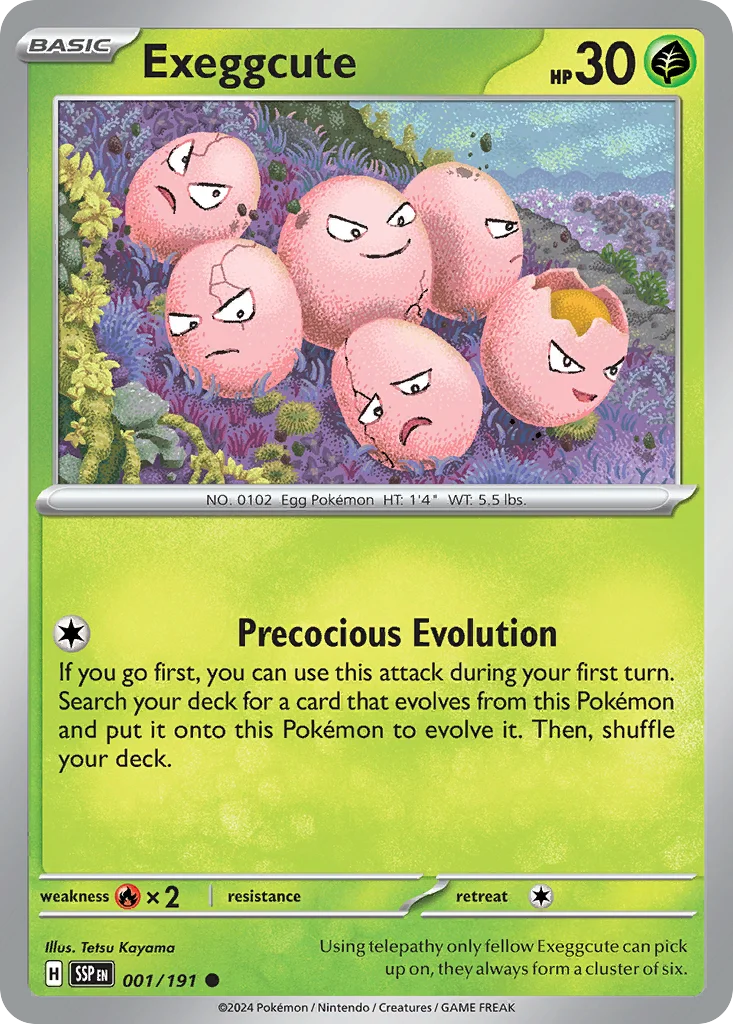 Exeggcute 001/191 Common