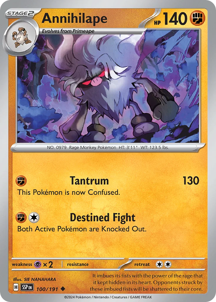 Annihilape 100/191 Uncommon