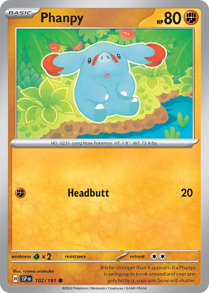 Phanpy 102/191 Common