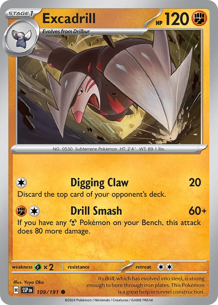 Excadrill 109/191 Common