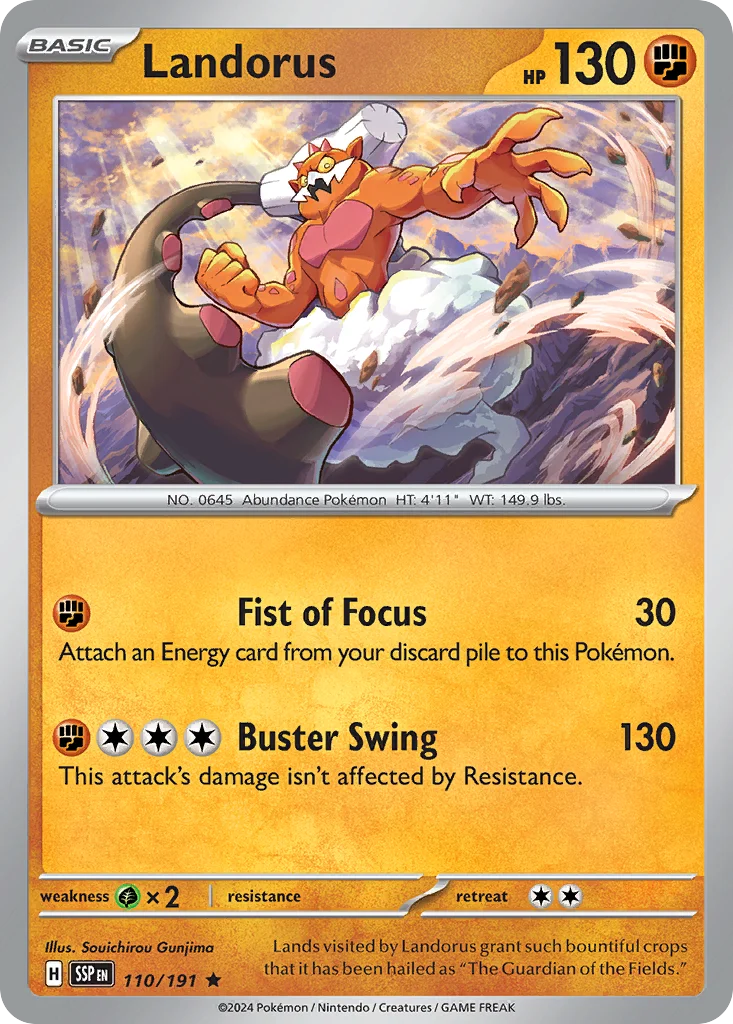 Landorus 110/191 Rare