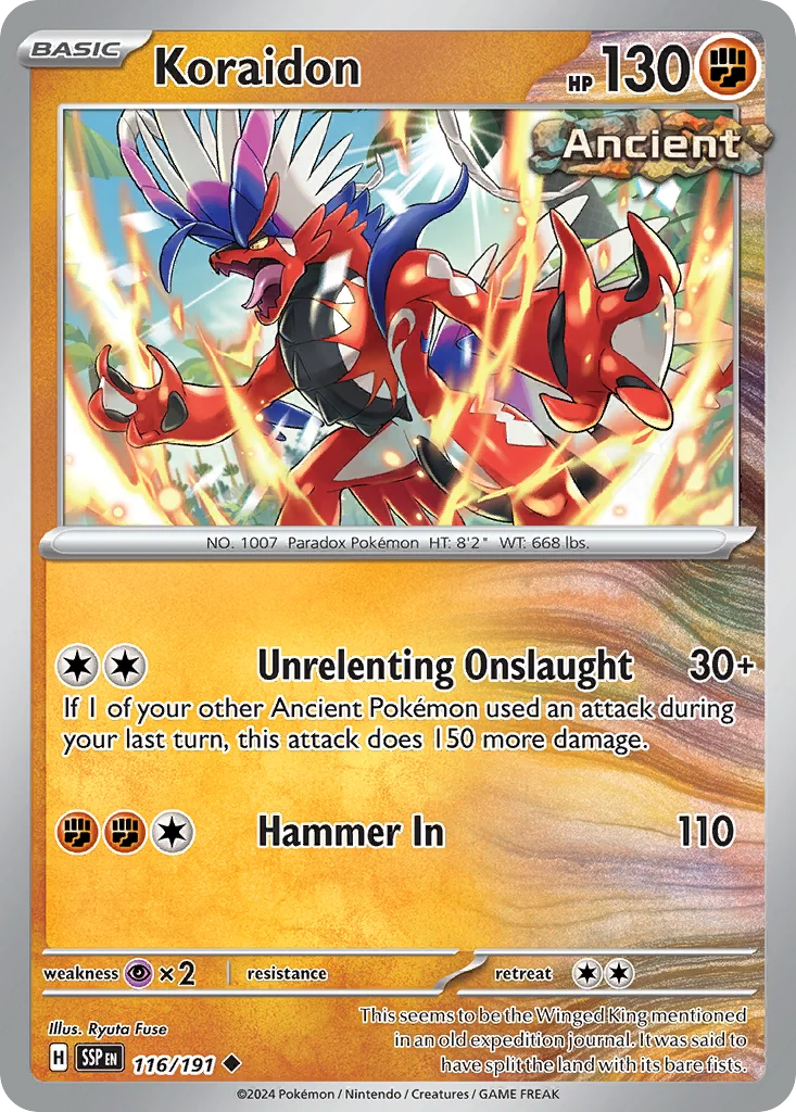 Koraidon 116/191 Uncommon