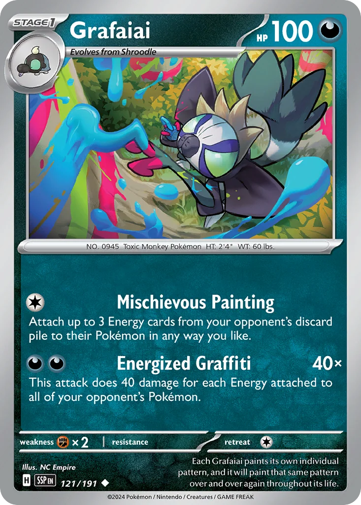 Grafaiai 121/191 Uncommon