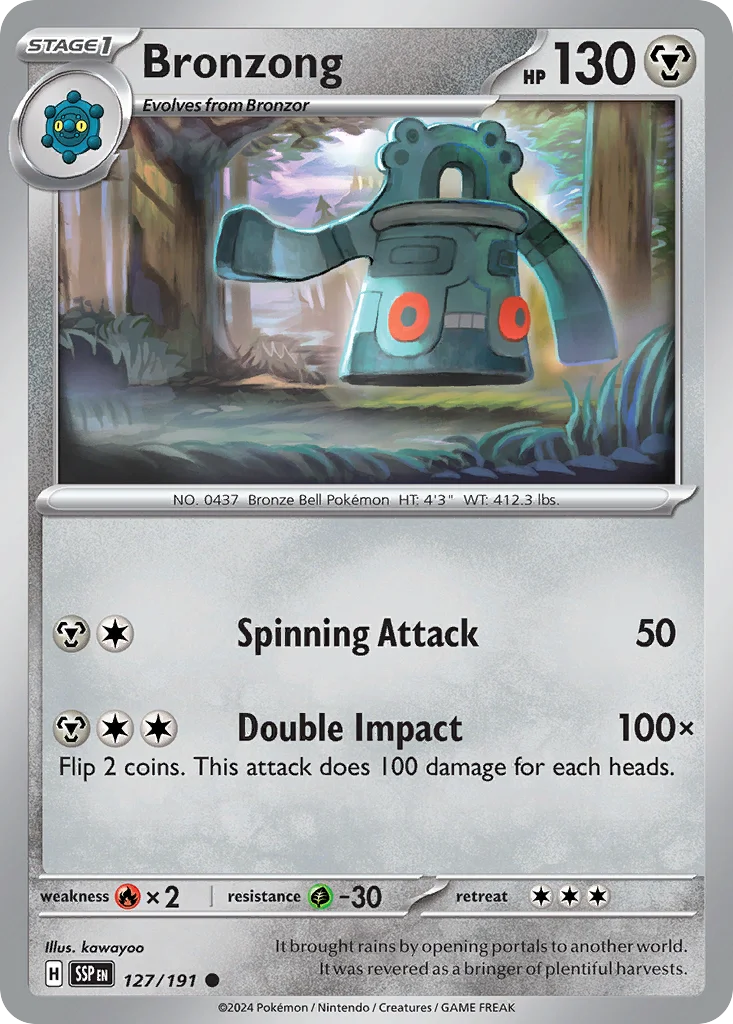Bronzong 127/191 Common