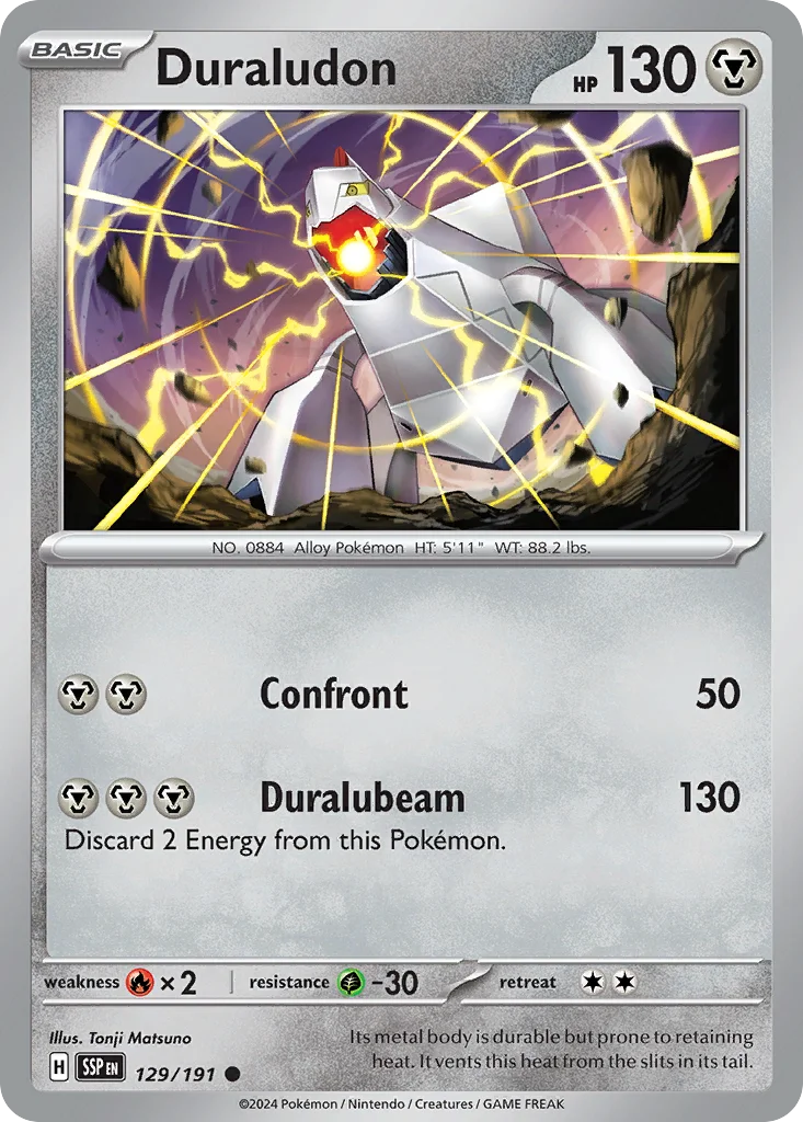 Duraludon 129/191 Common