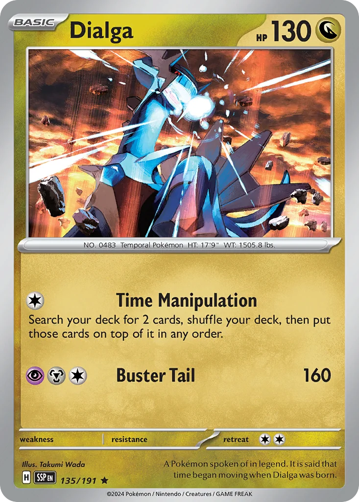 Dialga 135/191 Rare