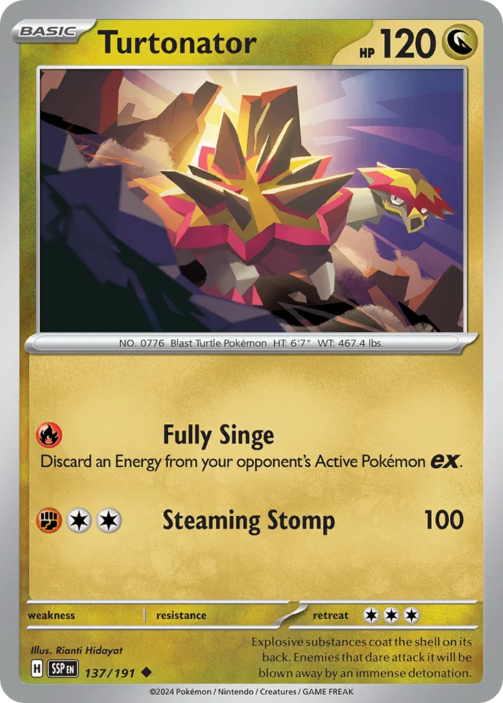 Turtonator 137/191 Uncommon