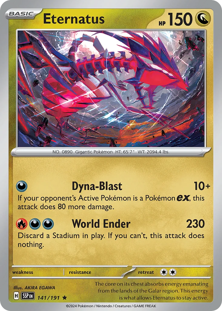 Eternatus 141/191 Rare
