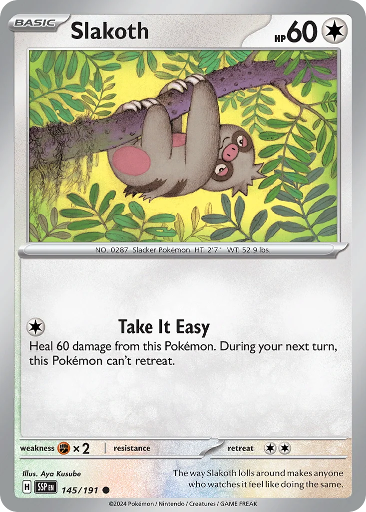 Slakoth 145/191 Common