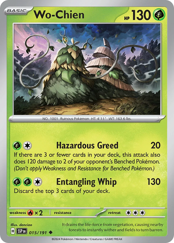 Wo-Chien 015/191 Uncommon