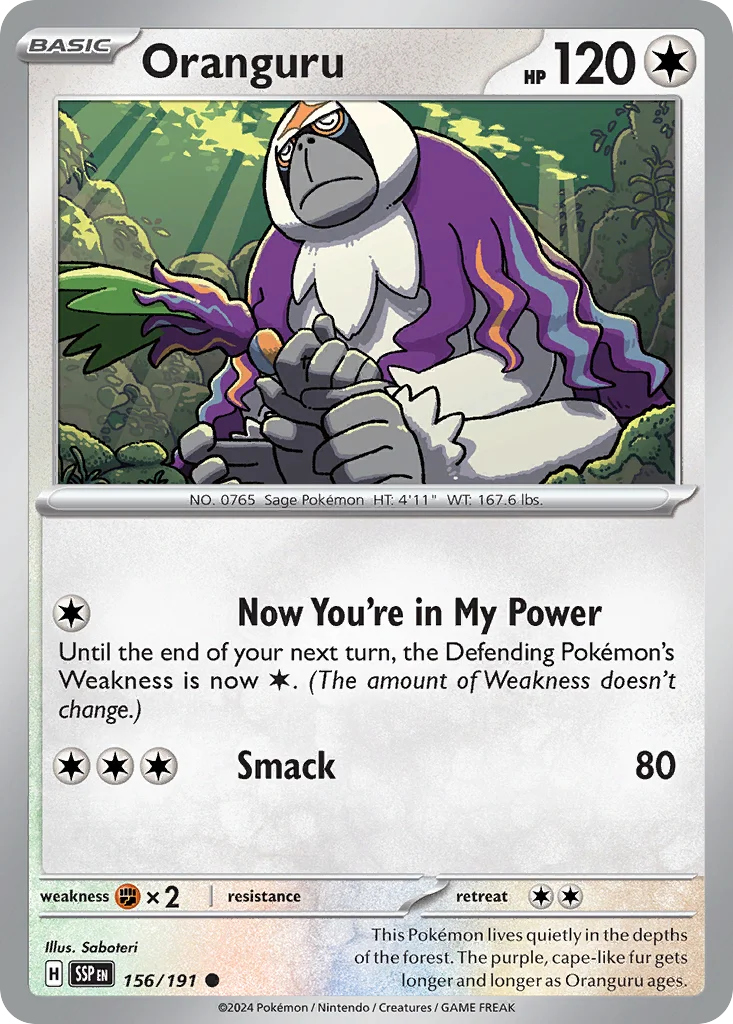 Oranguru 156/191 Common