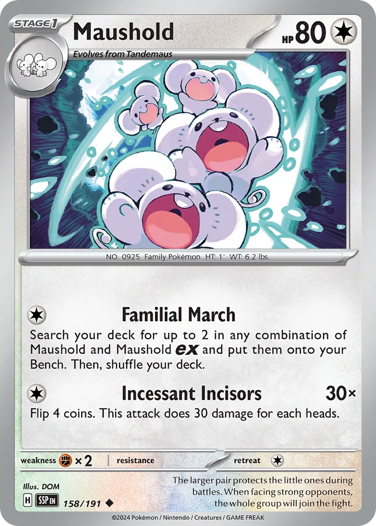 Maushold 158/191 Uncommon