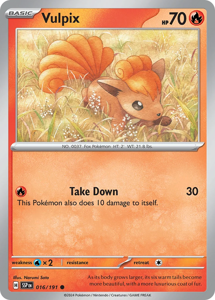 Vulpix 016/191 Common