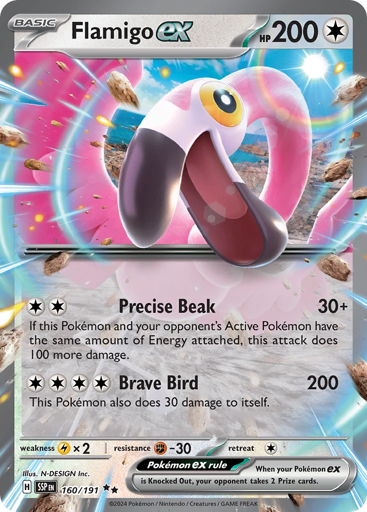 Flamigo ex 160/191 Double rare