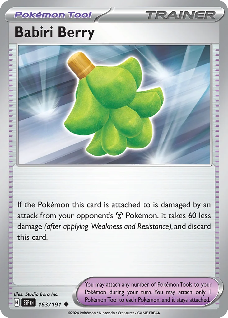 Babiri Berry 163/191 Uncommon