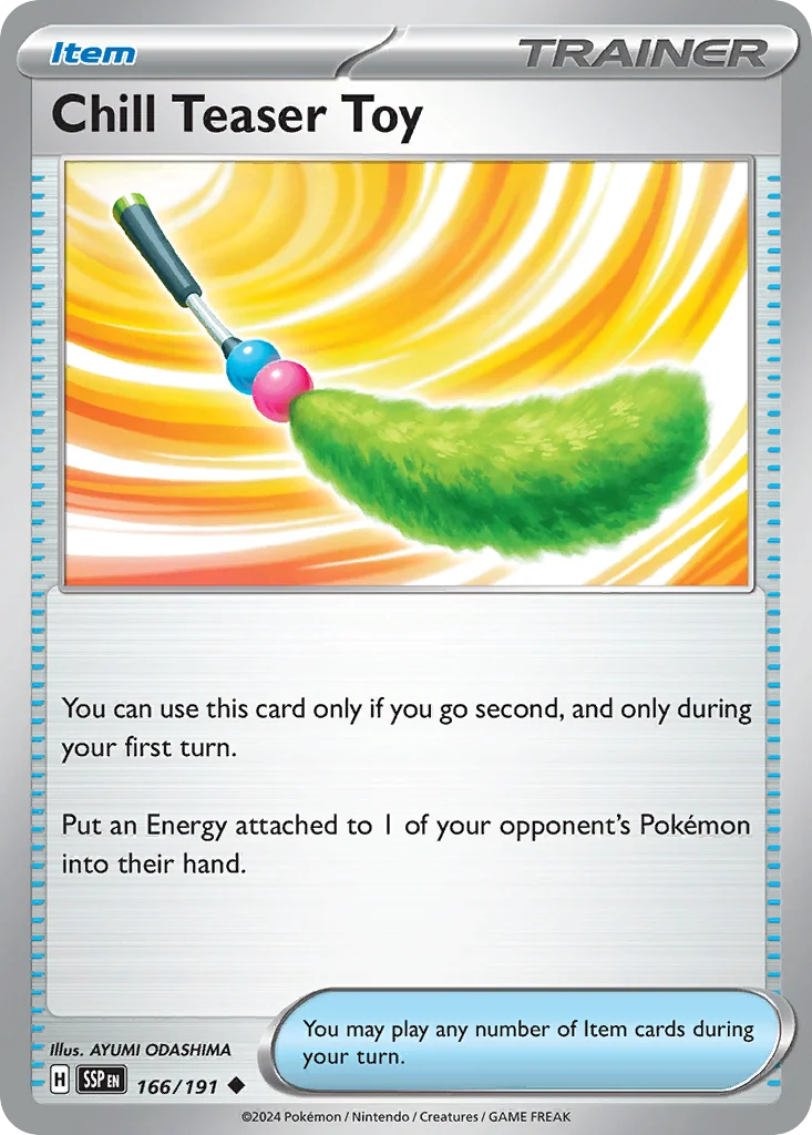 Chill Teaser Toy 166/191 Uncommon