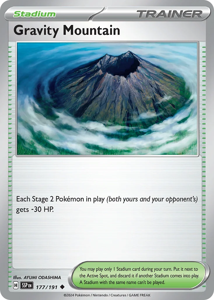 Gravity Mountain 177/191 Uncommon