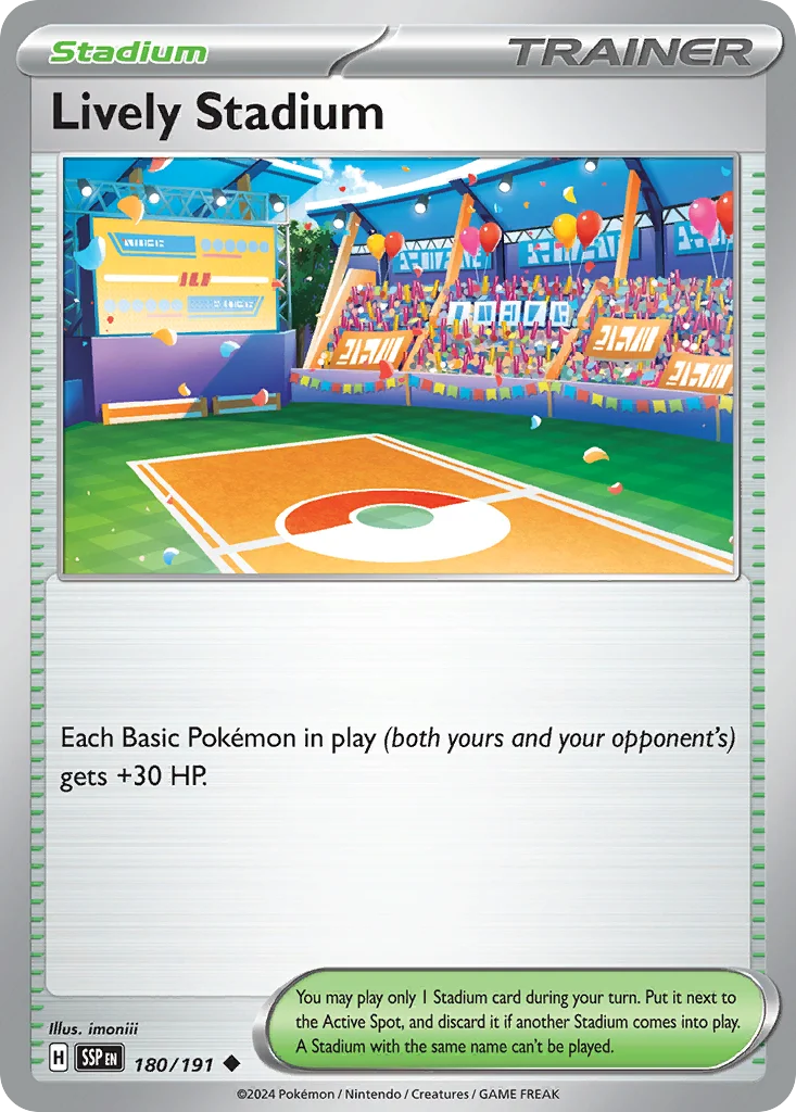 Lively Stadium 180/191 Uncommon
