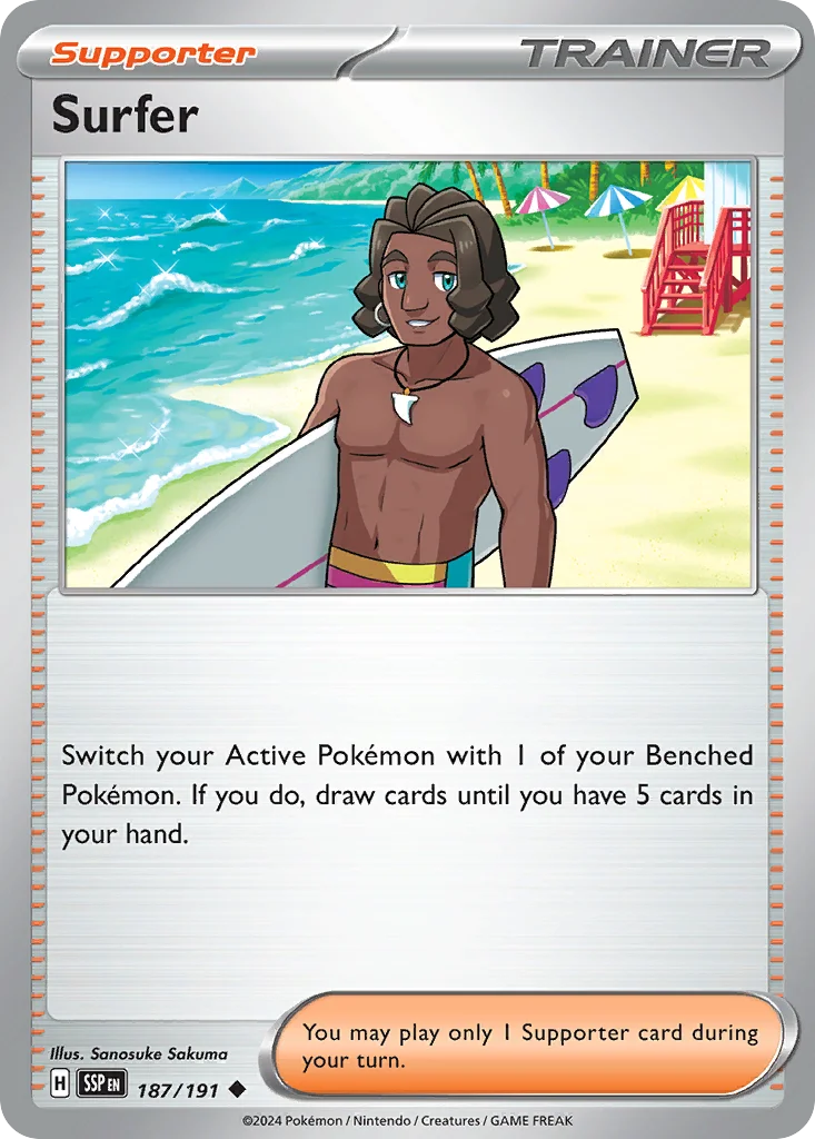 Surfer 187/191 Uncommon