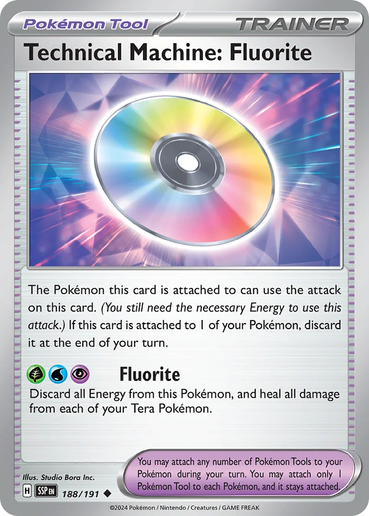 Technical Machine: Fluorite 188/191 Uncommon