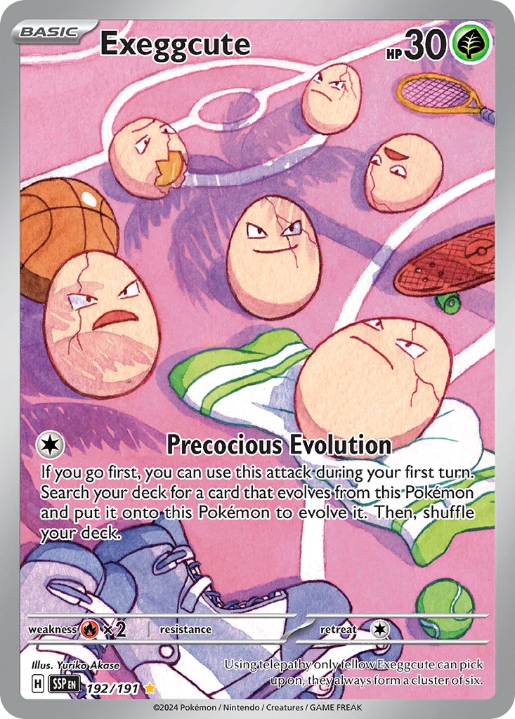 Exeggcute 192/191 Illustration rare