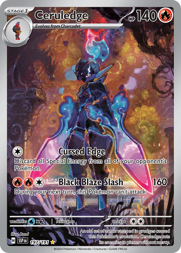 Ceruledge 197/191 Illustration rare